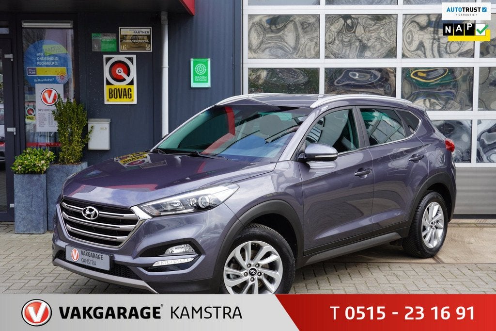 Hyundai Tucson 1.6 GDi NAP DAB+/Navi/Clima/Cruise/PDC/LaneAs, Voorwielaandrijving, Gebruikt, 4 cilinders, 132 pk