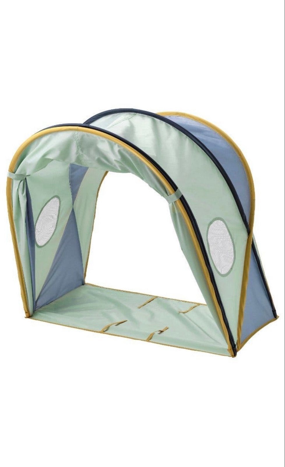 IKEA ELDFLUGA Bedtent blauw/groen - 70/80/90, Kinderen en Baby's, Ophalen, Overige typen, Zo goed als nieuw, Meerkleurig
