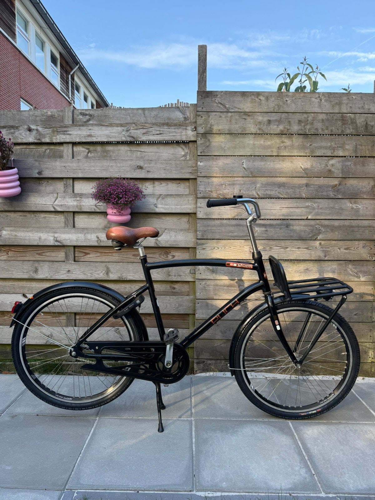 Transportfiets heren opgeknapt, Terugtraprem, Nieuw, 53 tot 57 cm, Ophalen