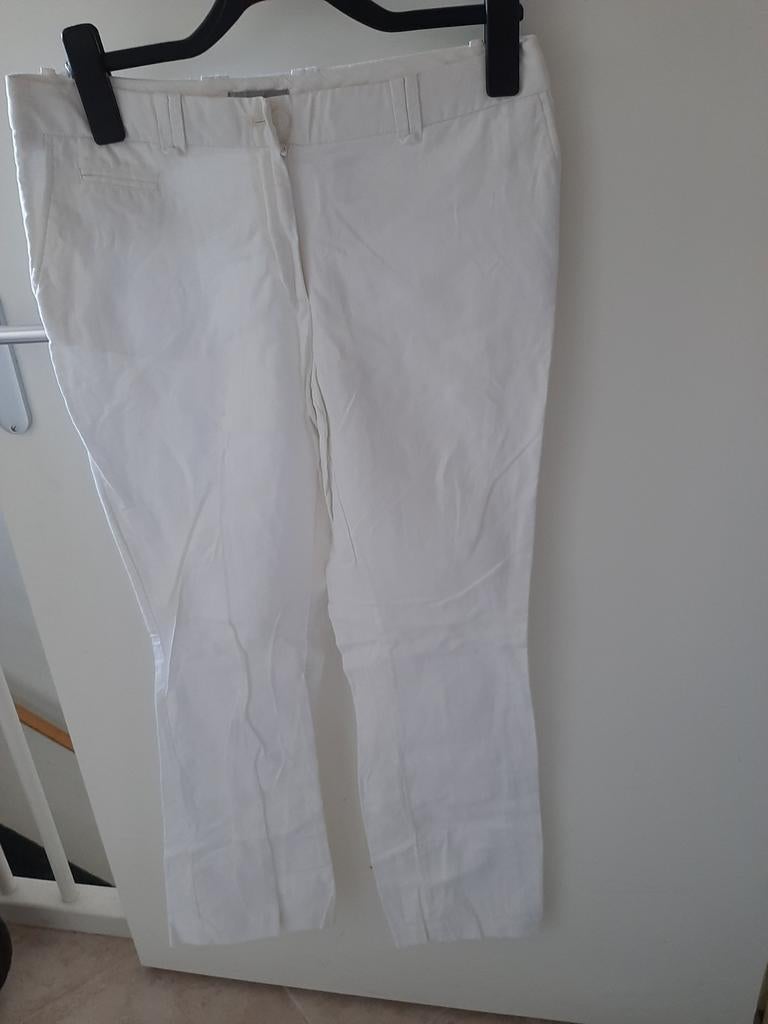 Witte broek van H&M L, Ophalen of Verzenden