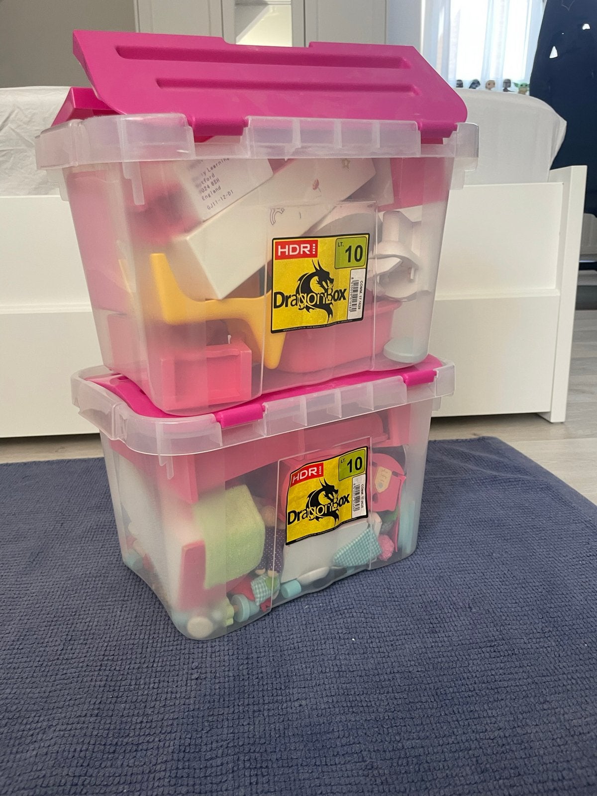 Grote set poppenhuis meubels en accessoires, Ophalen, Gebruikt, Overige typen