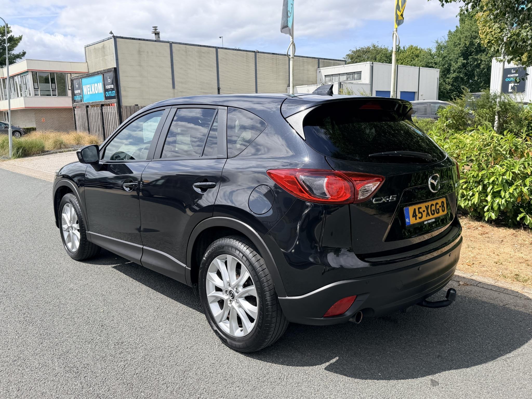 Mazda CX-5 2.0 16V 165PK 2WD Xenon•Nav•Trekhaak, Voorwielaandrijving, Euro 5, Zwart, 4 cilinders