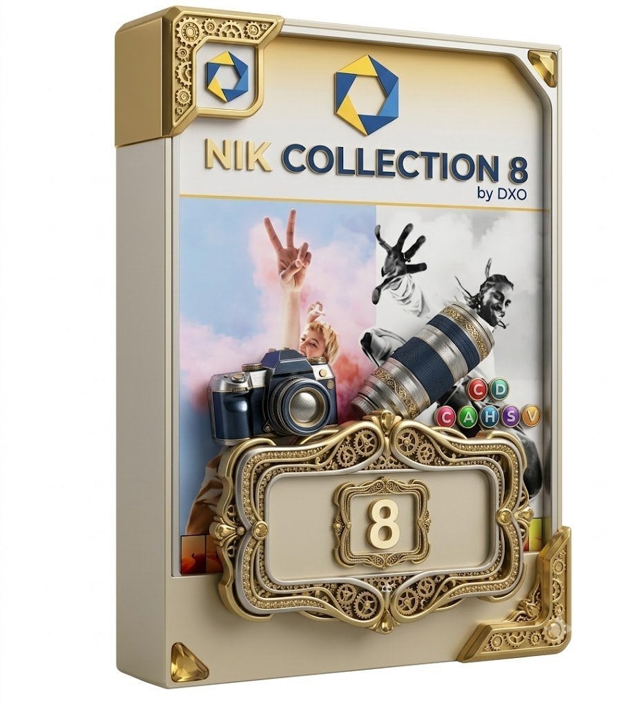 Nik Collection 8 | suite met plug-ins voor foto bewerking, Computers en Software, Ophalen, Nieuw, Windows