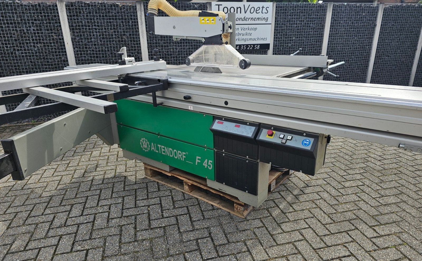 Altendorf Formaatzaag F45 Elektrisch hoog  / laag / schuin, Doe-het-zelf en Verbouw, Gereedschap | Zaagmachines, Ophalen, Gebruikt