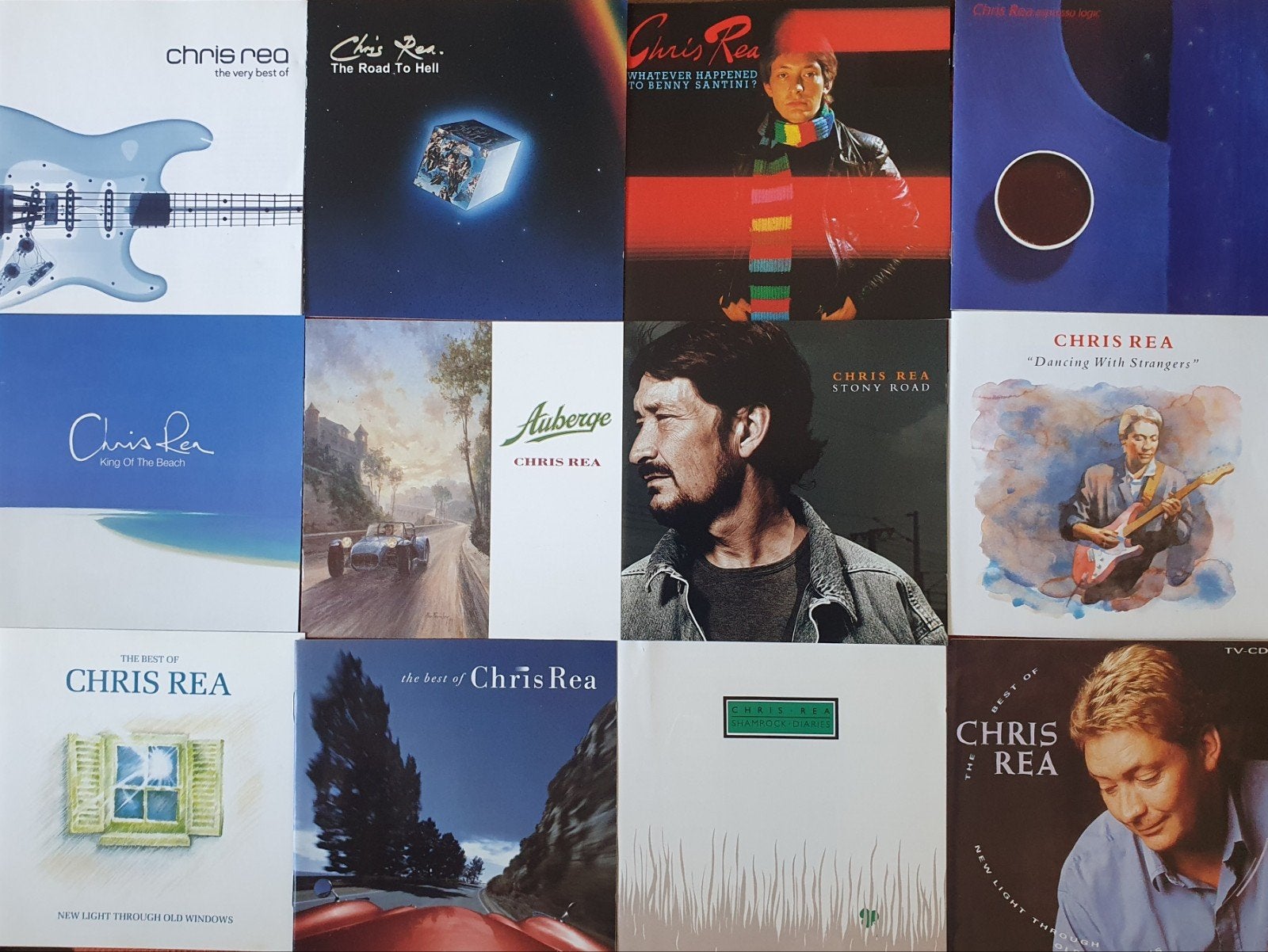Verzameling Chris Rea cd's mogen ook per stuk, Cd's en Dvd's, Ophalen of Verzenden