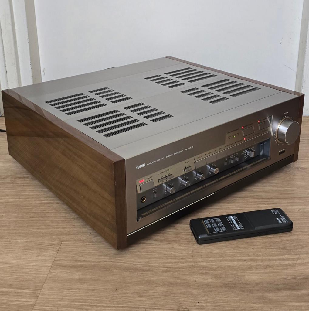 Yamaha AX-2000 Natural Sound Stereo Versterker, Ophalen, Gebruikt, Yamaha, 120 watt of meer
