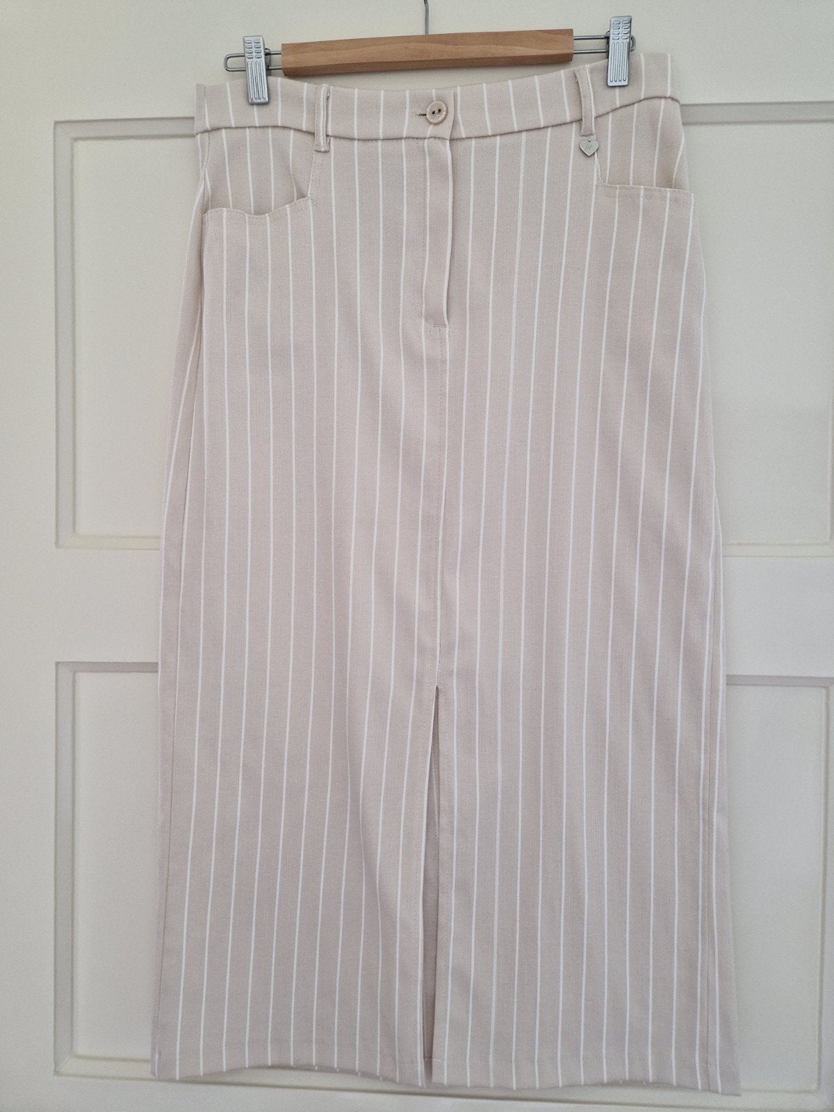 Amélie & Amélie rok - maat L, Kleding | Dames, Beige, Maat 42/44 (L), Ophalen of Verzenden, Zo goed als nieuw