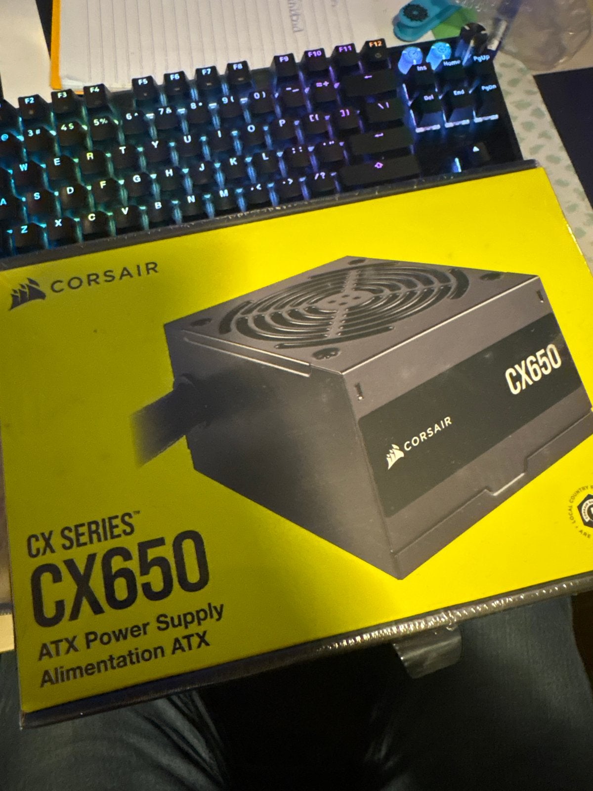 Corsair CX650 ATX Voeding - Nieuw in seal, Computers en Software, Ophalen of Verzenden, Nieuw