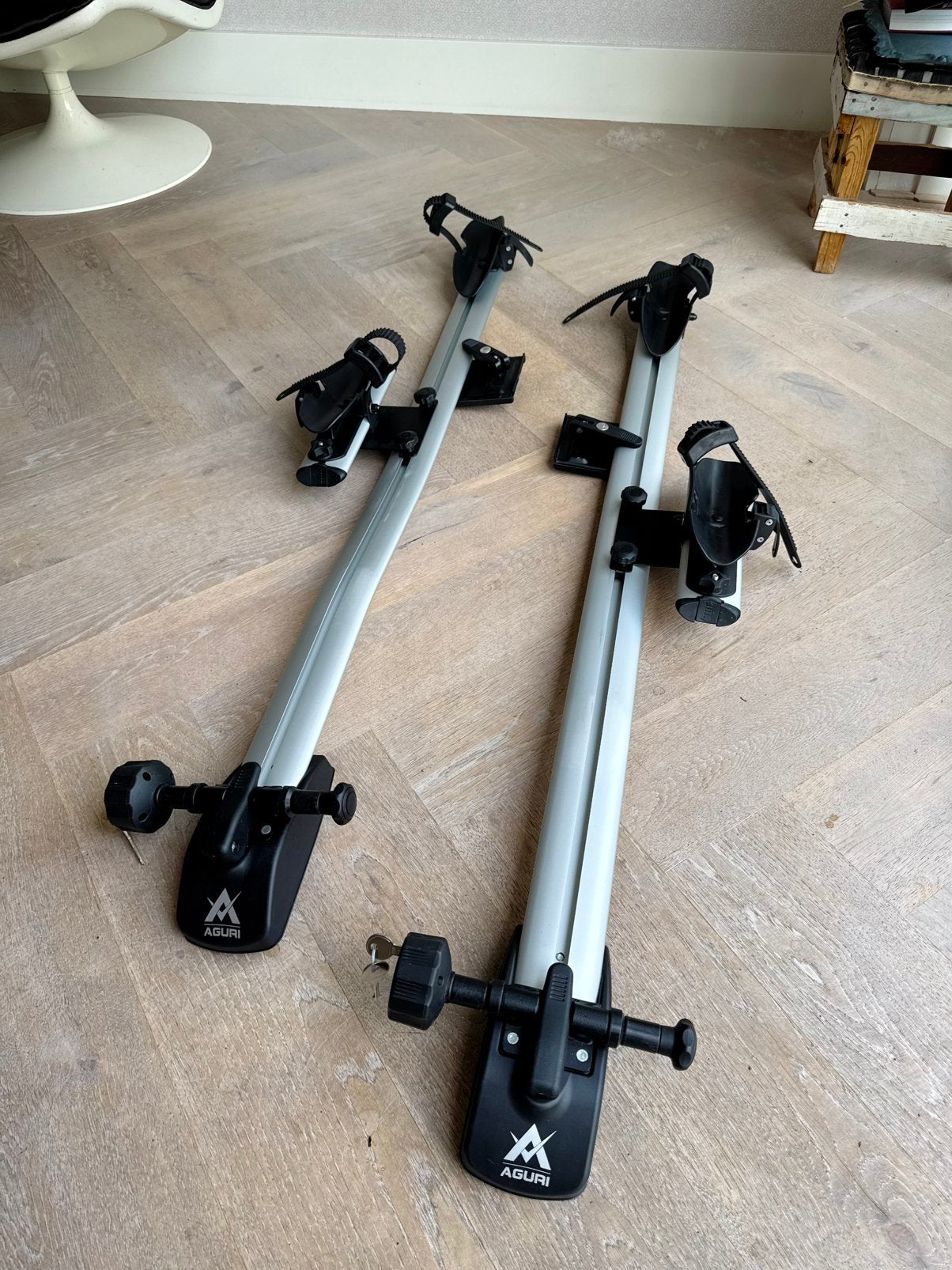2x Aguri Marathon fietsdrager, Ophalen, Zo goed als nieuw, Dakdrager