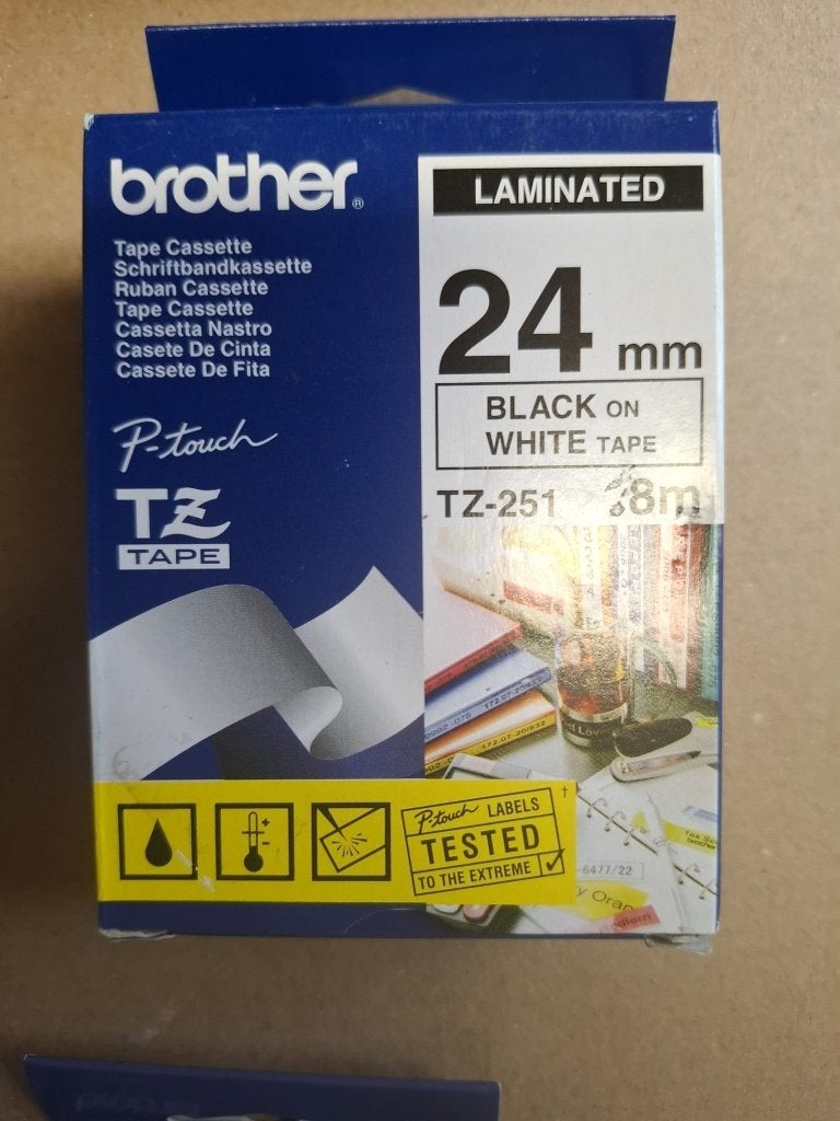 cassetes voor Brother label printer, Qwerty, Nieuw, Ophalen of Verzenden, Brother