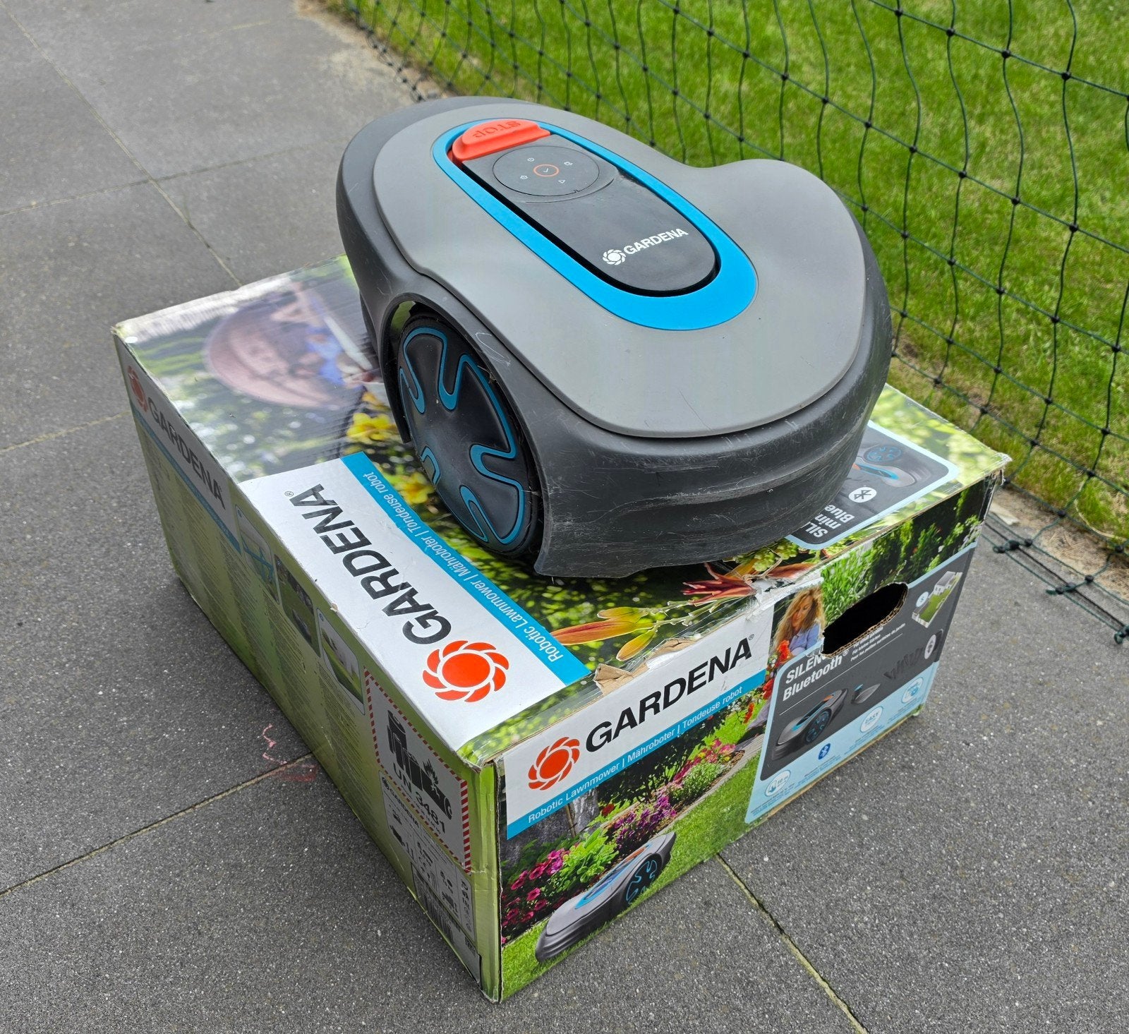 Gardena Sileno Minimo 500 - defect/ter reparatie, Ophalen of Verzenden, Gebruikt, Gardena