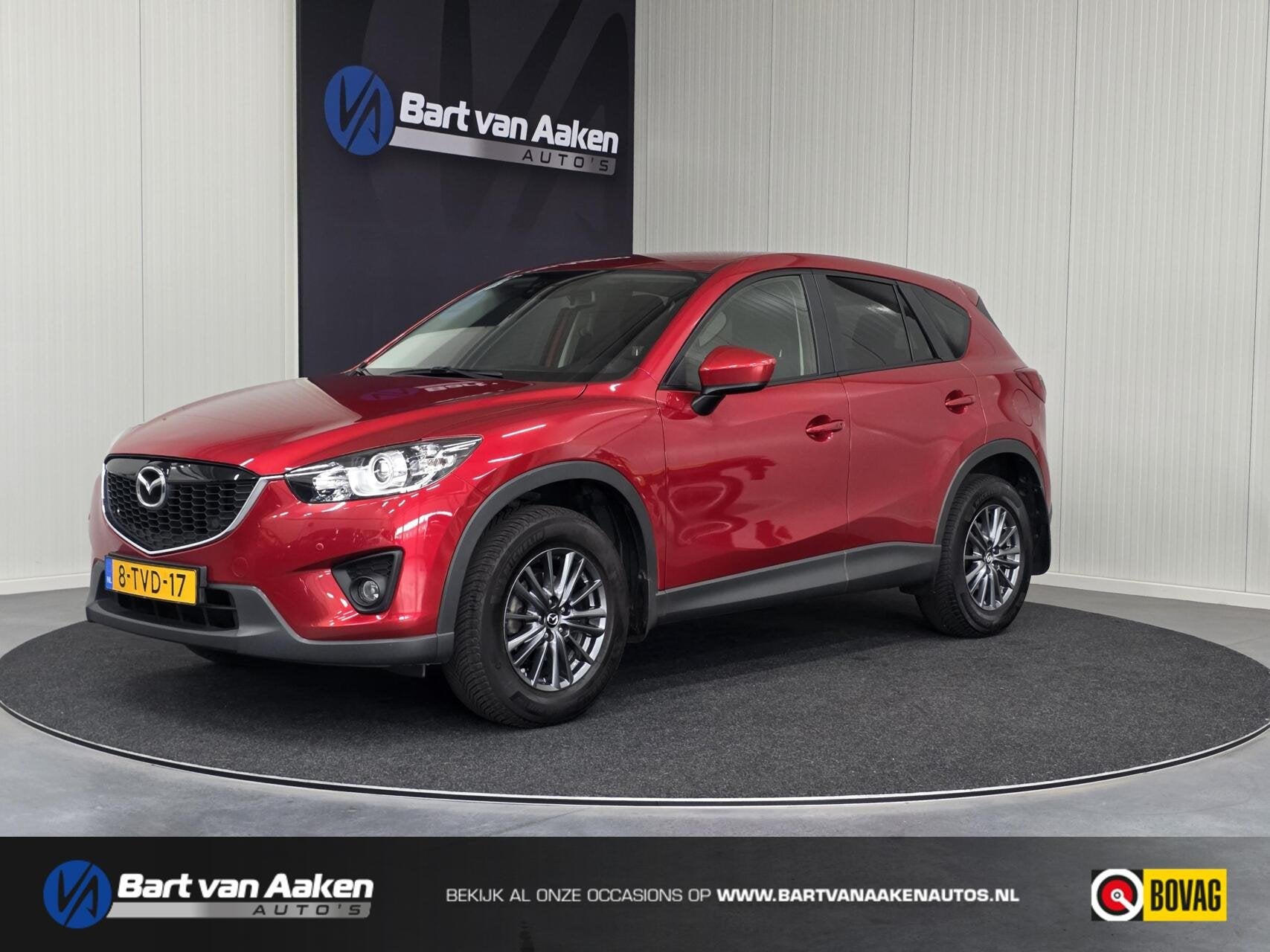 Mazda CX-5 2.0 Limited Edition Dealerauto Trekhaak 1800KG, Voorwielaandrijving, Stof, 4 cilinders, Met garantie (alle)