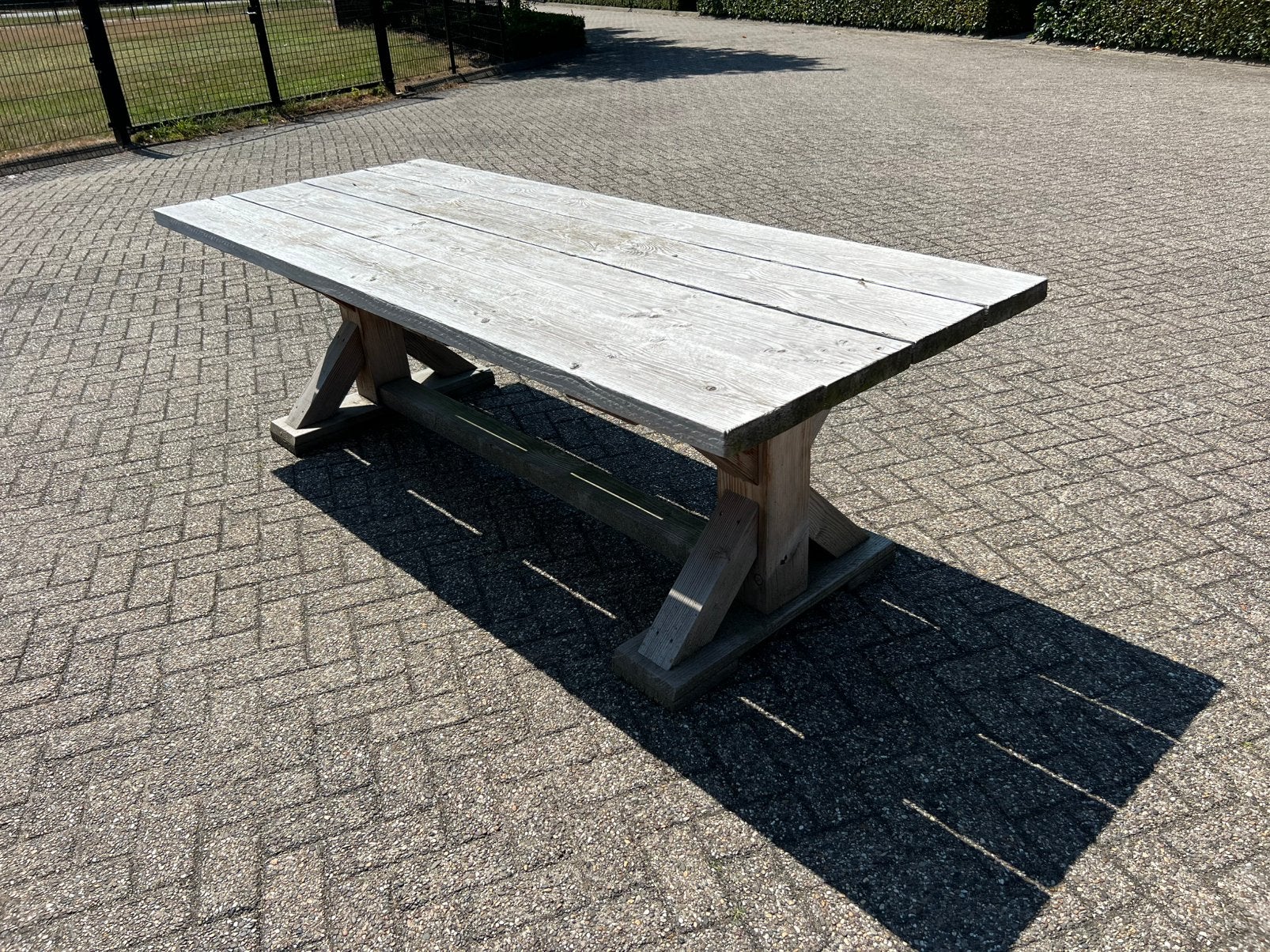 Douglas Tuintafel 100x250cm, Ophalen of Verzenden, Zo goed als nieuw, Rechthoekig, Hout
