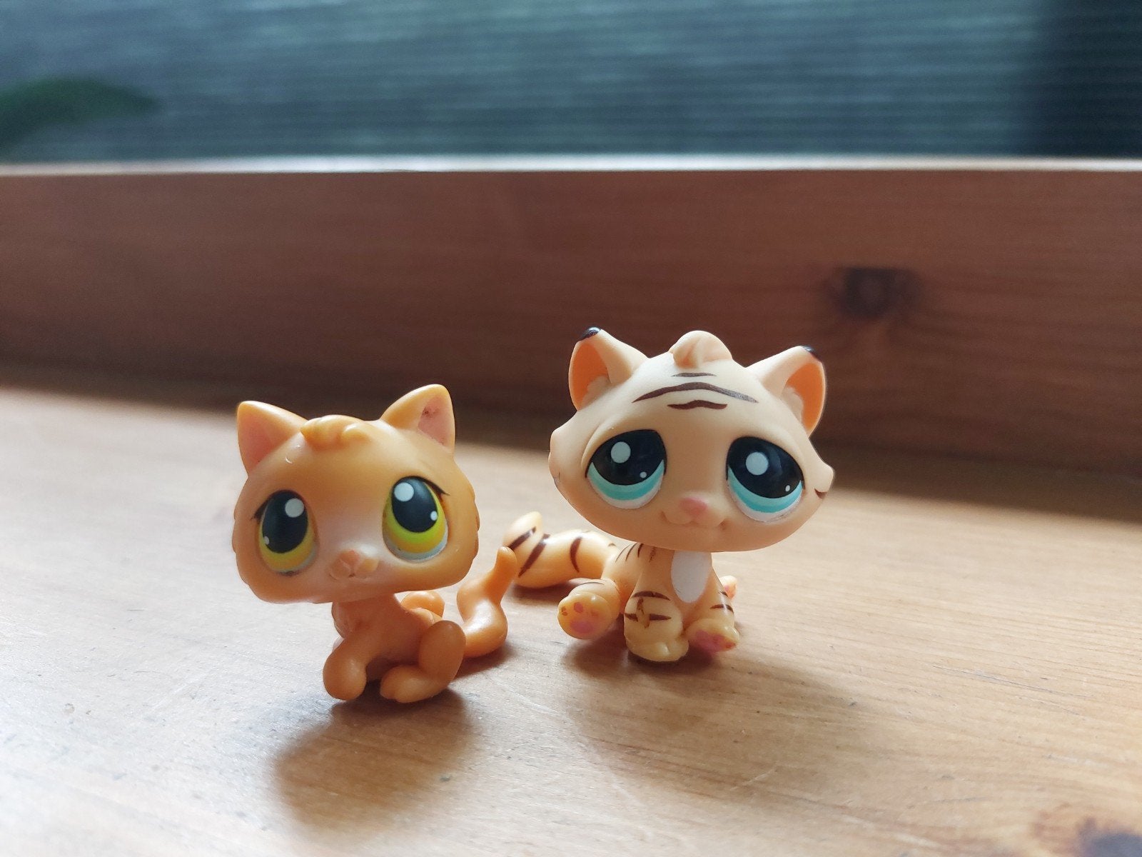 Littlest pet shop kat en kitten 1608 & 86 bengaal, Ophalen of Verzenden