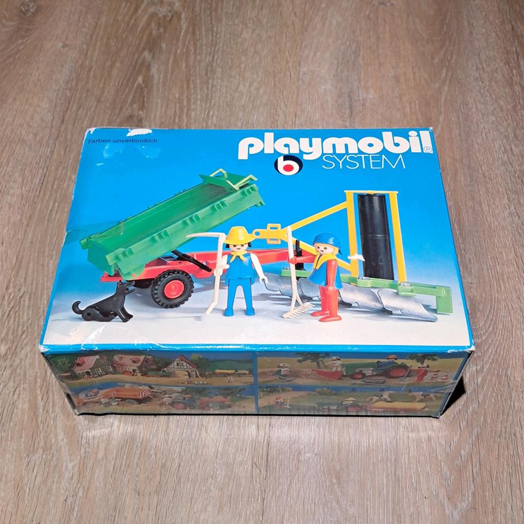 Playmobil set 3501 - tractor combinatie's, Ophalen of Verzenden, Gebruikt