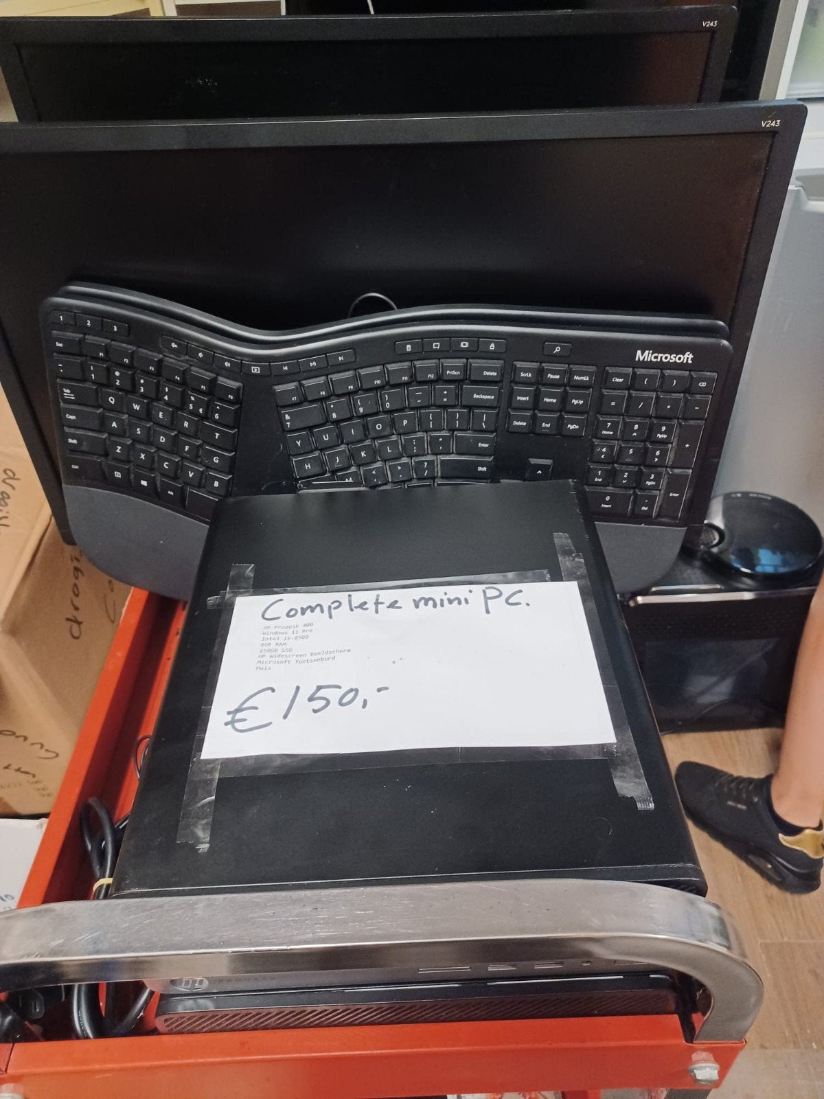 twee compleete pc, Ophalen of Verzenden, Gebruikt