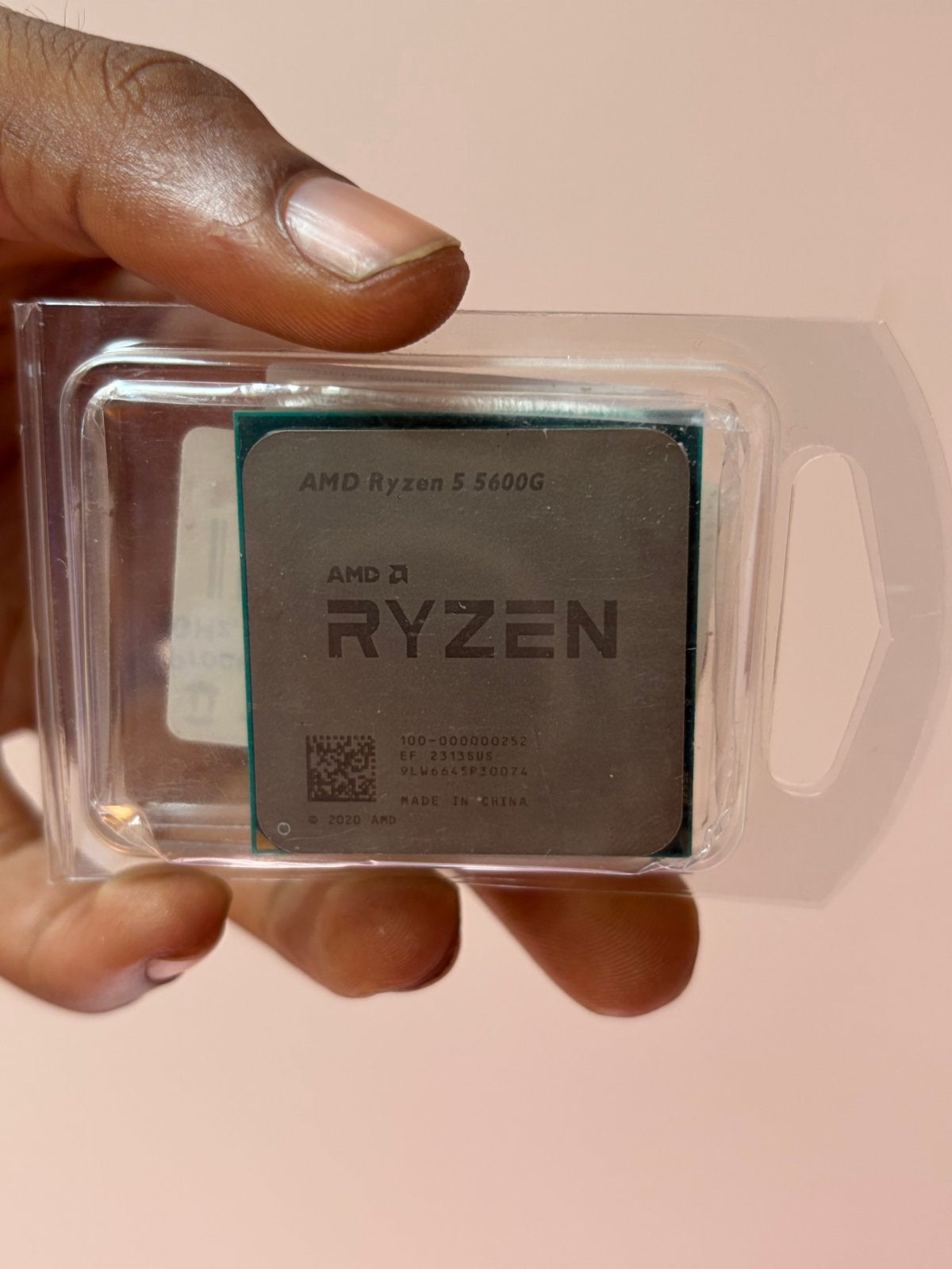 AMD Ryzen 5 5600G Processor - In verpakking, Ophalen of Verzenden, Nieuw, 6-core, 3 tot 4 Ghz