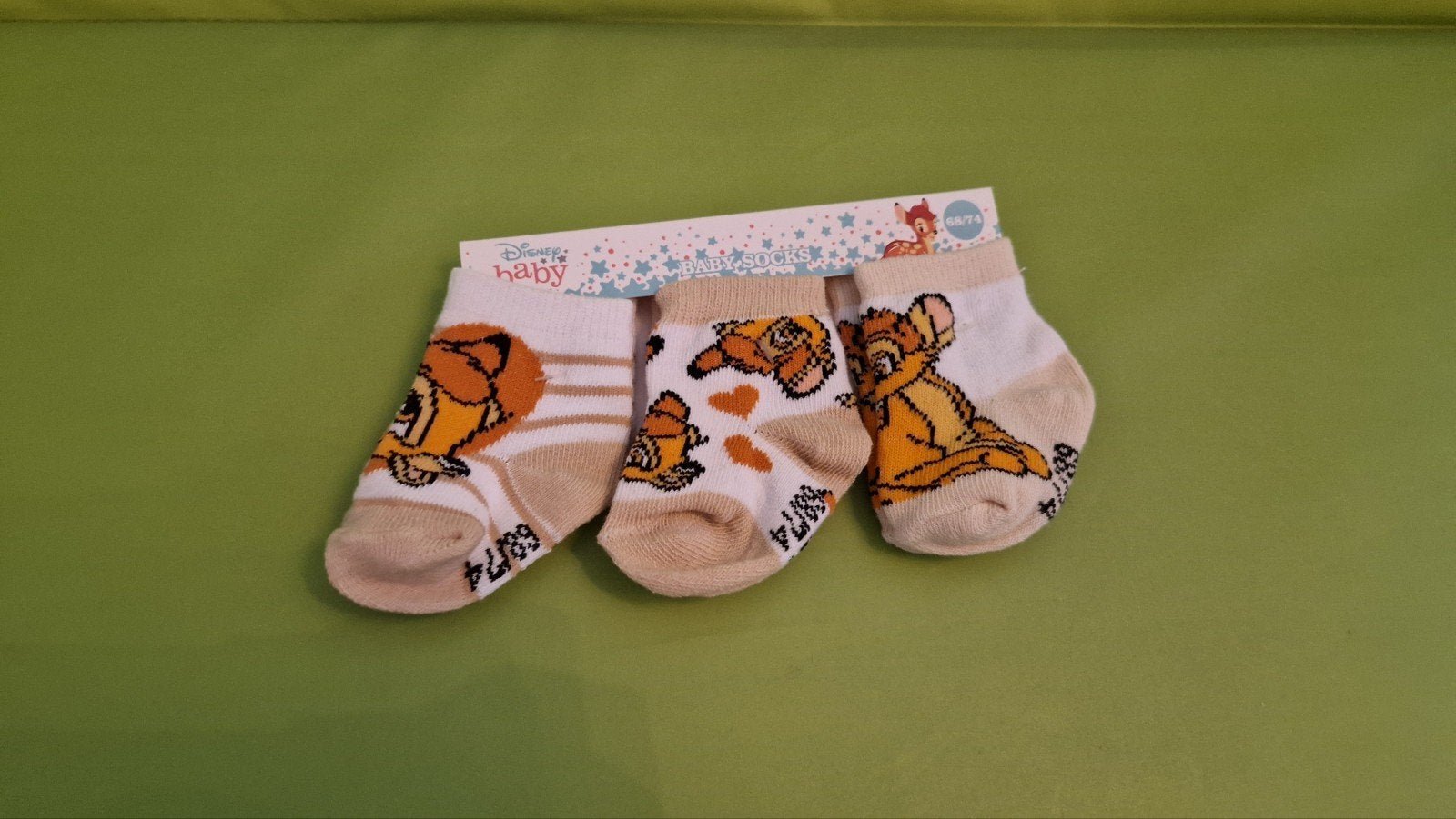 Baby sokjes bambi disney nog nieuw, Ophalen of Verzenden, Nieuw, Jongetje of Meisje, Pakje