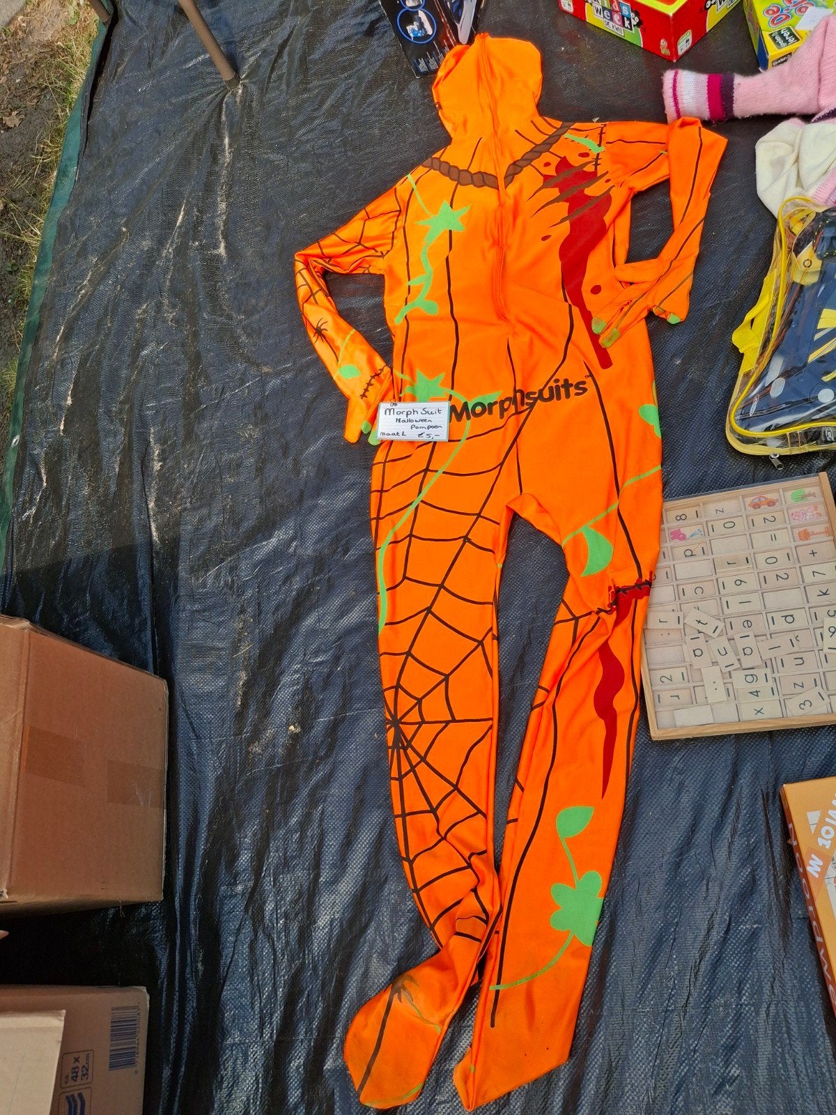 Morphsuits Pompoen Halloween Kostuum Kinderen, Ophalen of Verzenden, Jongen of Meisje