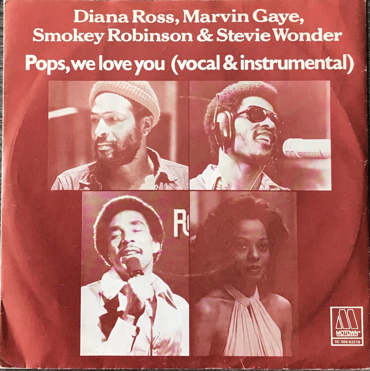 Marvin Gaye e.a. - Pops we love you (NL’78) NL-Tip/UK66/US59, Verzenden, Zo goed als nieuw, 7 inch