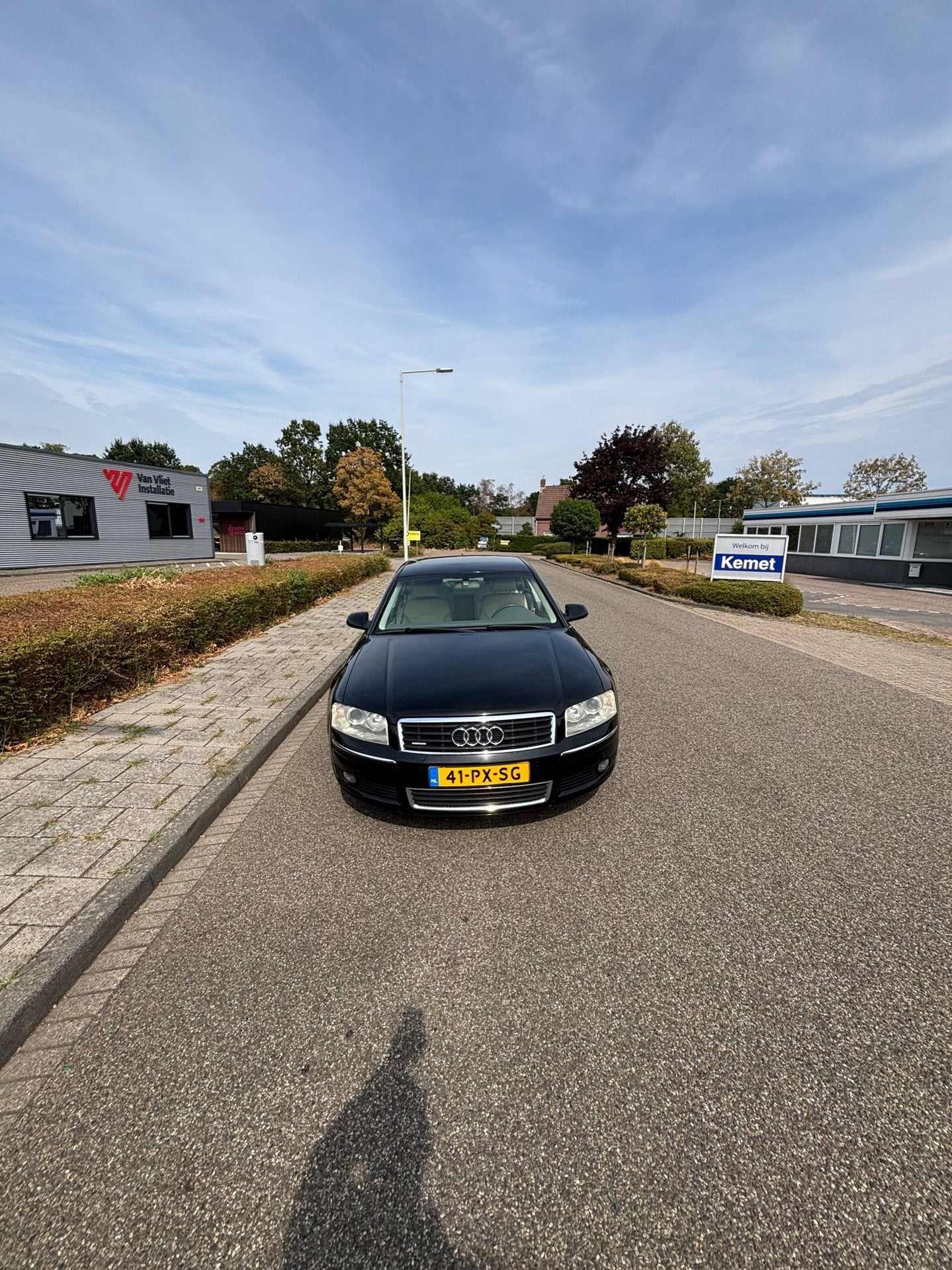 Audi A8 3.7 quattro Pro Line, Automaat, Gebruikt, Zwart, Bedrijf