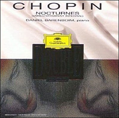 Chopin Barenboim Nocturnes Dubbel CD, Ophalen of Verzenden, Romantiek, Gebruikt, Overige typen