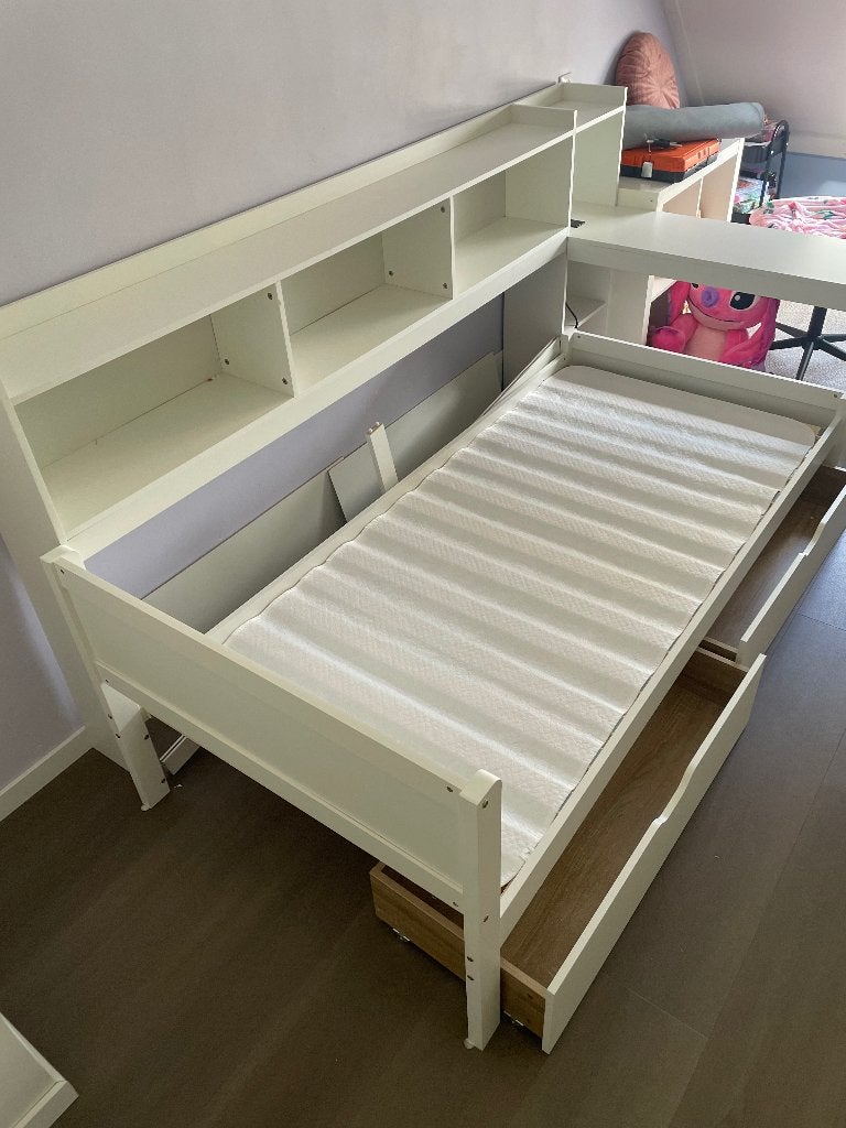 Kinderbed, Ophalen, Gebruikt, 70 tot 85 cm, Matras