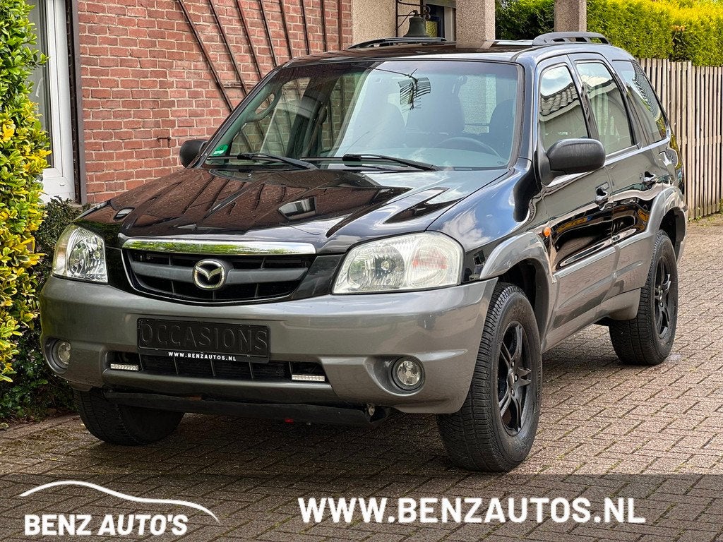 Mazda Tribute 3.0 V6 Exclusive 4WD 197PK/Automaat/Youngtimer, Auto's, Mazda, Bedrijf, Te koop, Tribute, 4x4, ABS, Achteruitrijcamera