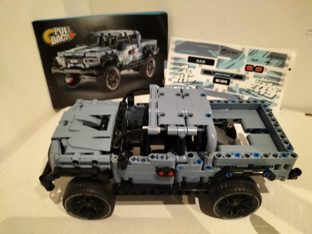 Ford raptor lego, Ophalen of Verzenden, Technic, Complete set, Inclusief extra onderdelen