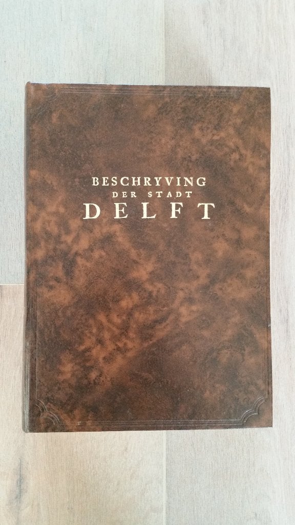 Beschryving der stadt Delft door Reinier Boitet 1729, Ophalen of Verzenden, 17e en 18e eeuw, Gelezen