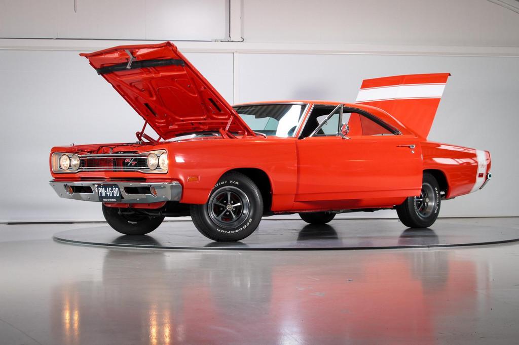 1969 Dodge Coronet R/T 440 | Build Sheet, Automaat, Achterwielaandrijving, Zwart, Leder