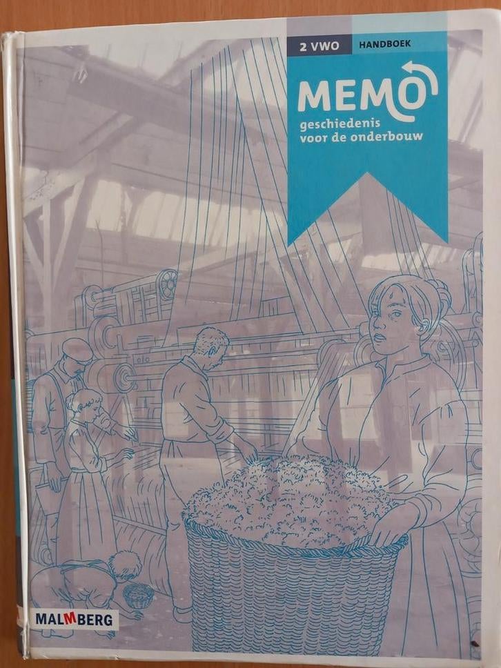 Memo Geschiedenis handboek 2 VWO, Ophalen of Verzenden, VWO, Geschiedenis