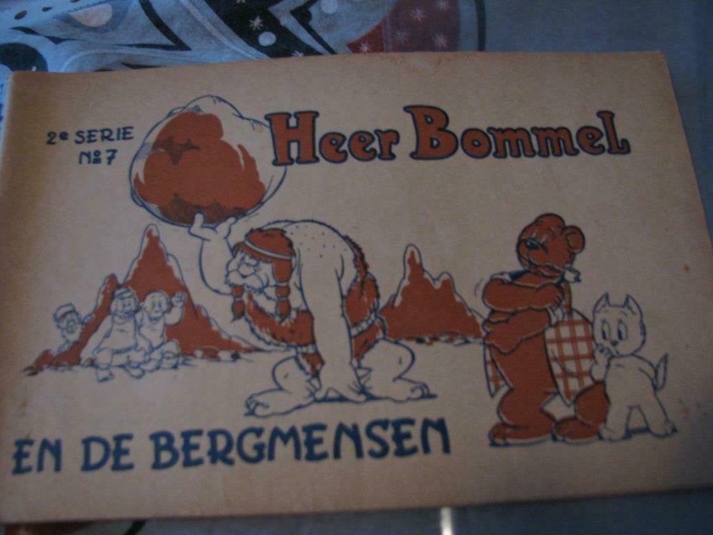 stripboek Heer Bommel en de Bergmensen - 1947 eerste druk., Boeken, Ophalen of Verzenden