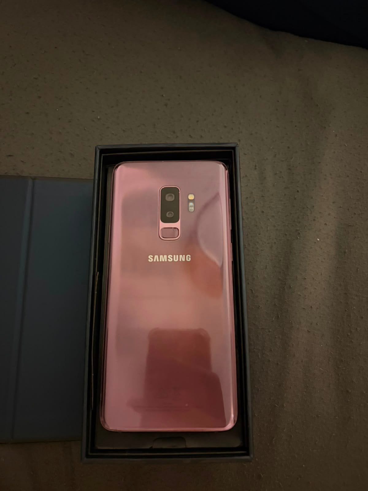 Samsung galaxy S9 Plus, Ophalen, Gebruikt, Paars, Hoesje of Tasje
