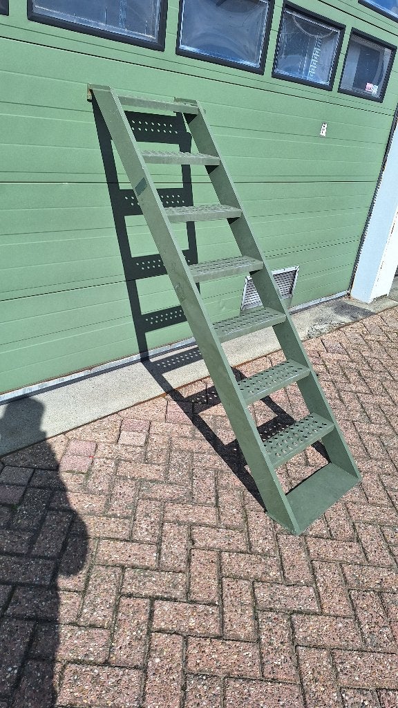 steigertrap 7 trede aanbouwtrap bordestrap calamiteitentrap, Ophalen, Gebruikt, Trap, Minder dan 2 meter