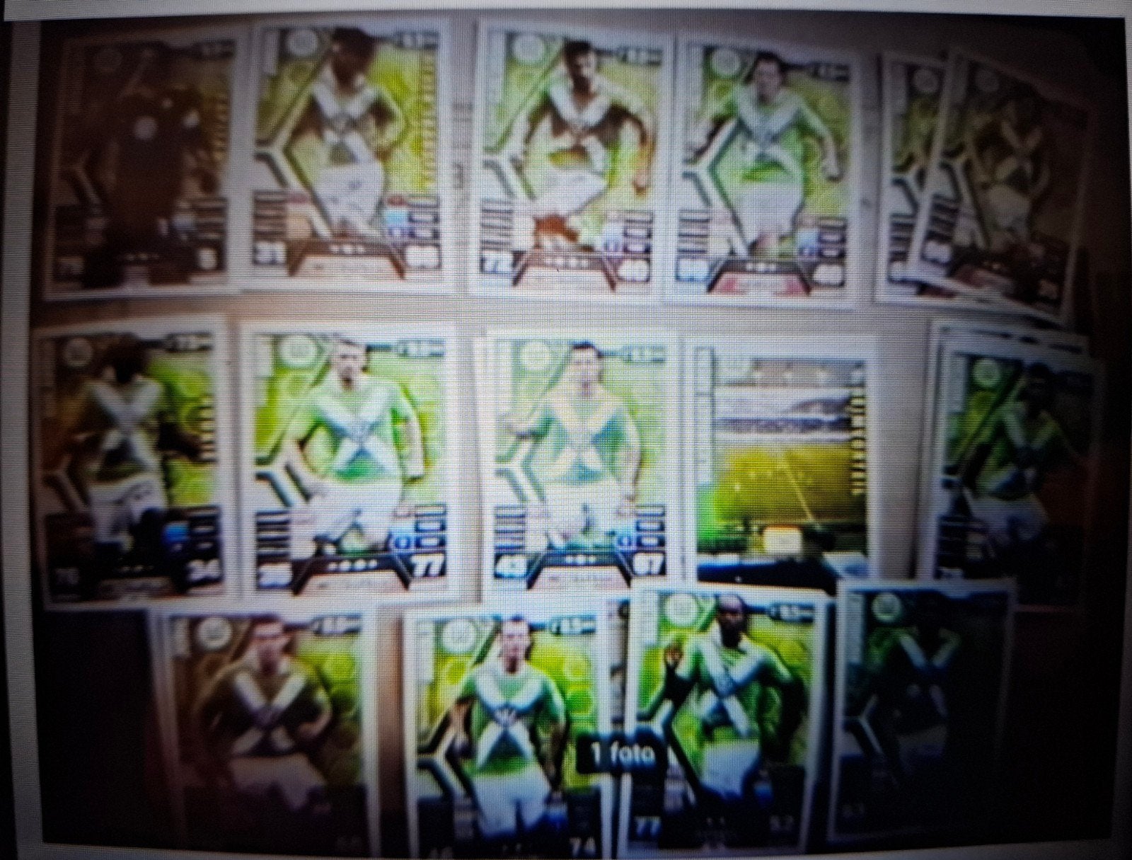 14 Kaartjes VFL Wolfsburg, Verzamelen, Ophalen of Verzenden, Nieuw, Buitenlandse clubs, Poster, Plaatje of Sticker