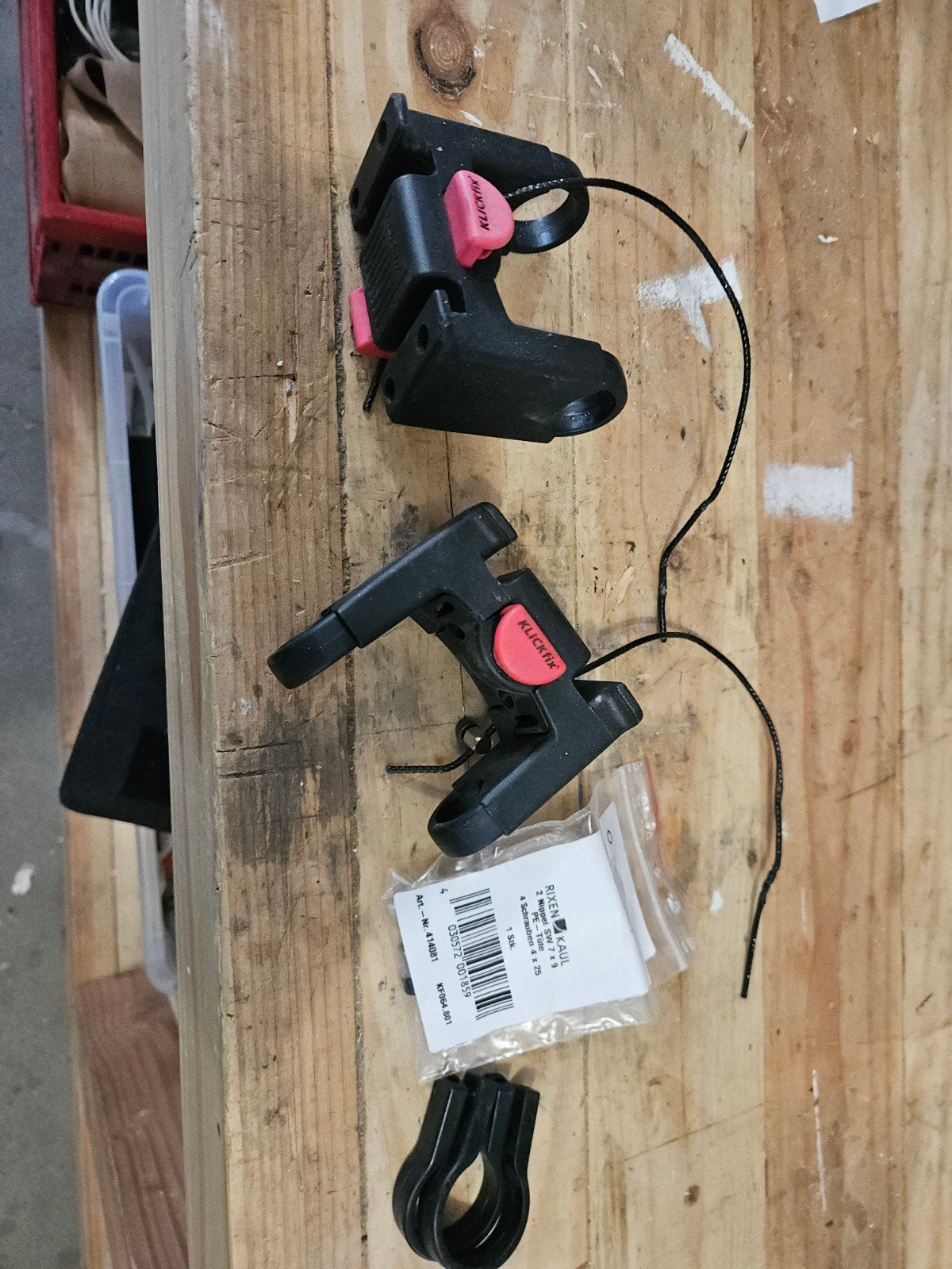 Klickfix stuuradapter 2x, of 1x voor Electrische fiets, Ophalen of Verzenden, Gebruikt