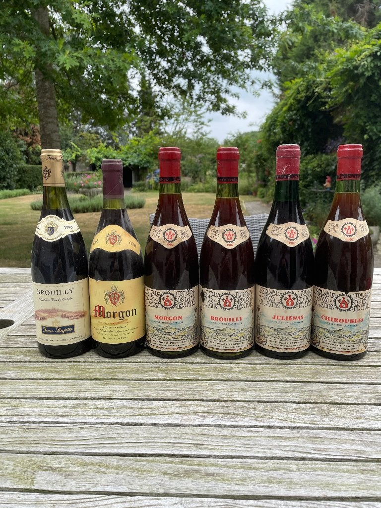 Beaujolais diverse rood, Verzamelen, Gebruikt, Frankrijk, Ophalen of Verzenden, Rode wijn