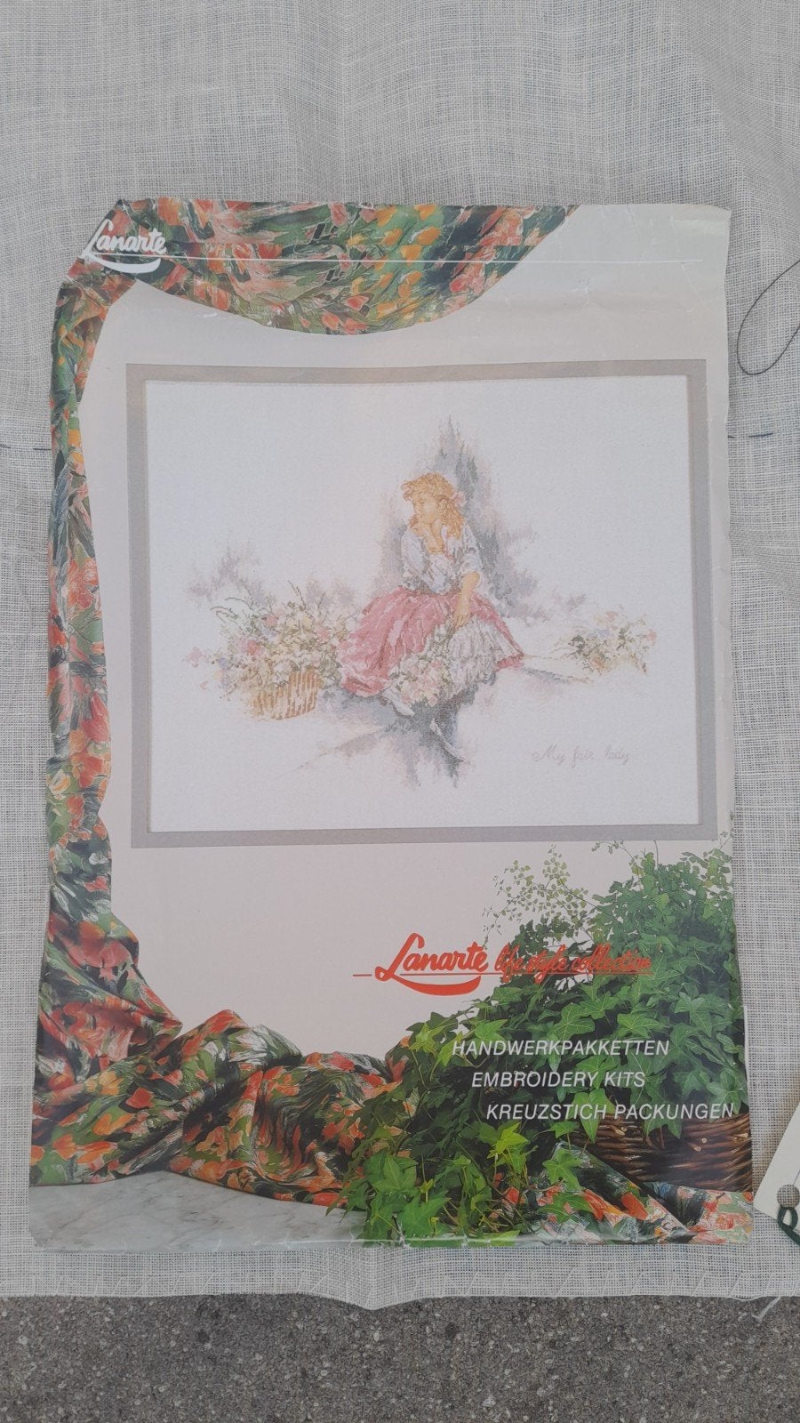 Lanarte borduurpakket: My fair lady, 33669, Ophalen of Verzenden, Zo goed als nieuw, Handborduren, Borduurpakket