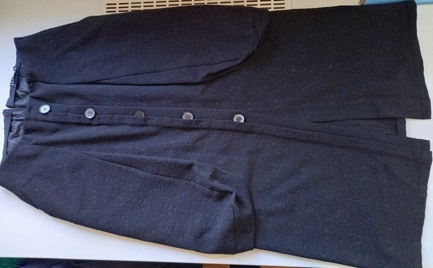 ISCHIKO pracht aparte zwarte rok, grote zakken. Mt 40, Kleding | Dames, Maat 38/40 (M), ISCHIKO, Zwart, Ophalen of Verzenden