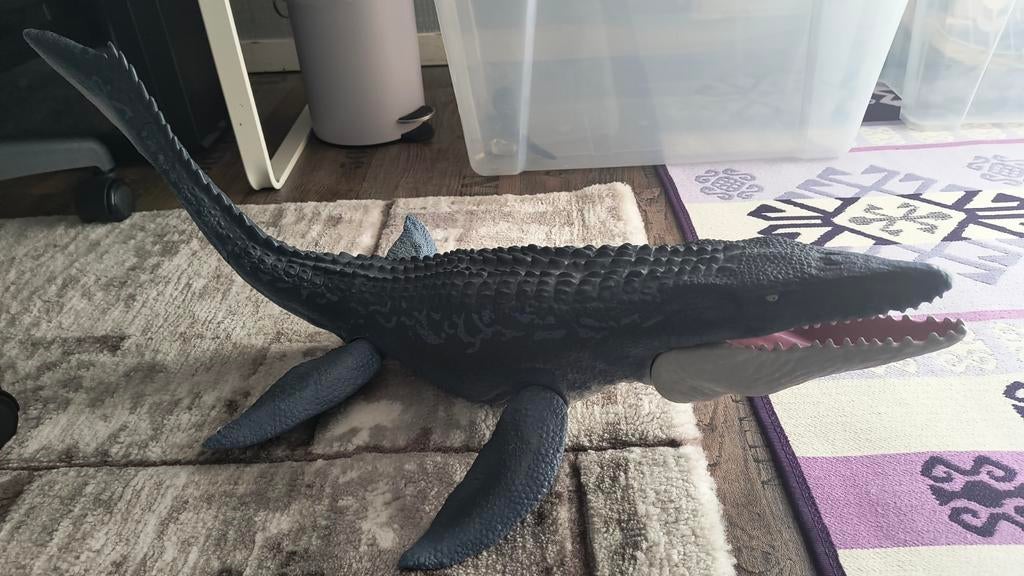 Jurassic world Mosasaurus, Ophalen, Zo goed als nieuw