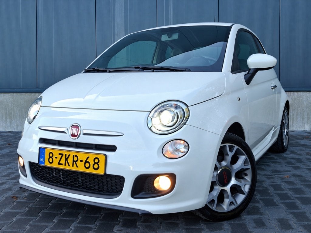 Fiat 500 0.9 TwinAir T 500S | NAP | Sport uitvoering | Zuini, Auto's, Gebruikt, Leder en Stof, Origineel Nederlands, Bedrijf