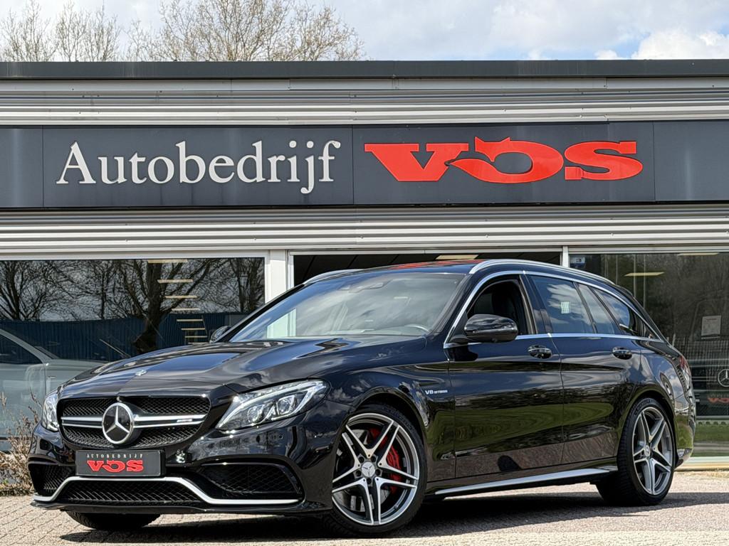 Mercedes-Benz C-Klasse Estate AMG 63 S | Stoelventilatie | A, Automaat, Achterwielaandrijving, Gebruikt, Zwart