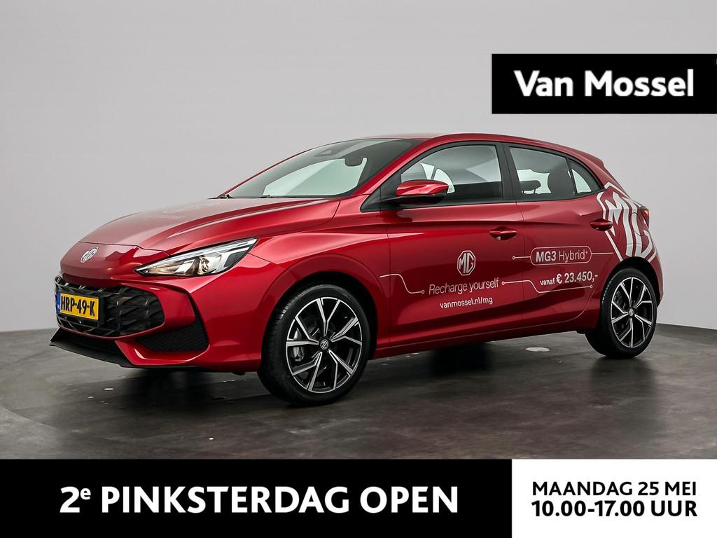 MG 3 1.5 Hybrid+ Aut. Standard | 17'' Velgen | Camera | Appl, Auto's, MG, 12 maanden, Stof, 1498 cc, 4 cilinders
