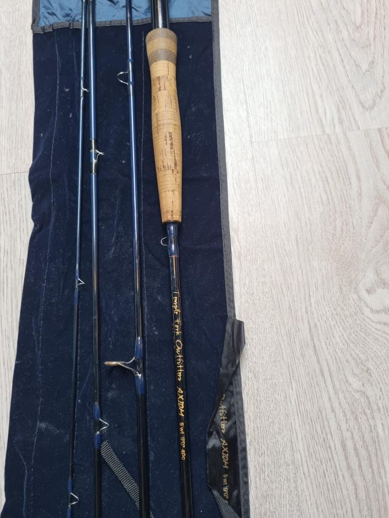 Temple Fork Outfitters Axiom vliegenhengel #5, Ophalen, Zo goed als nieuw, Overige typen