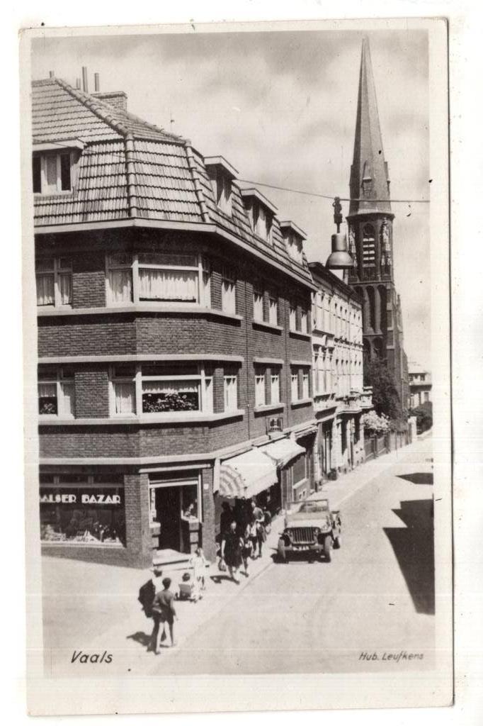 Vaals fotkaart Hub Leufkens, Verzenden, 1920 tot 1940, Gelopen, Limburg