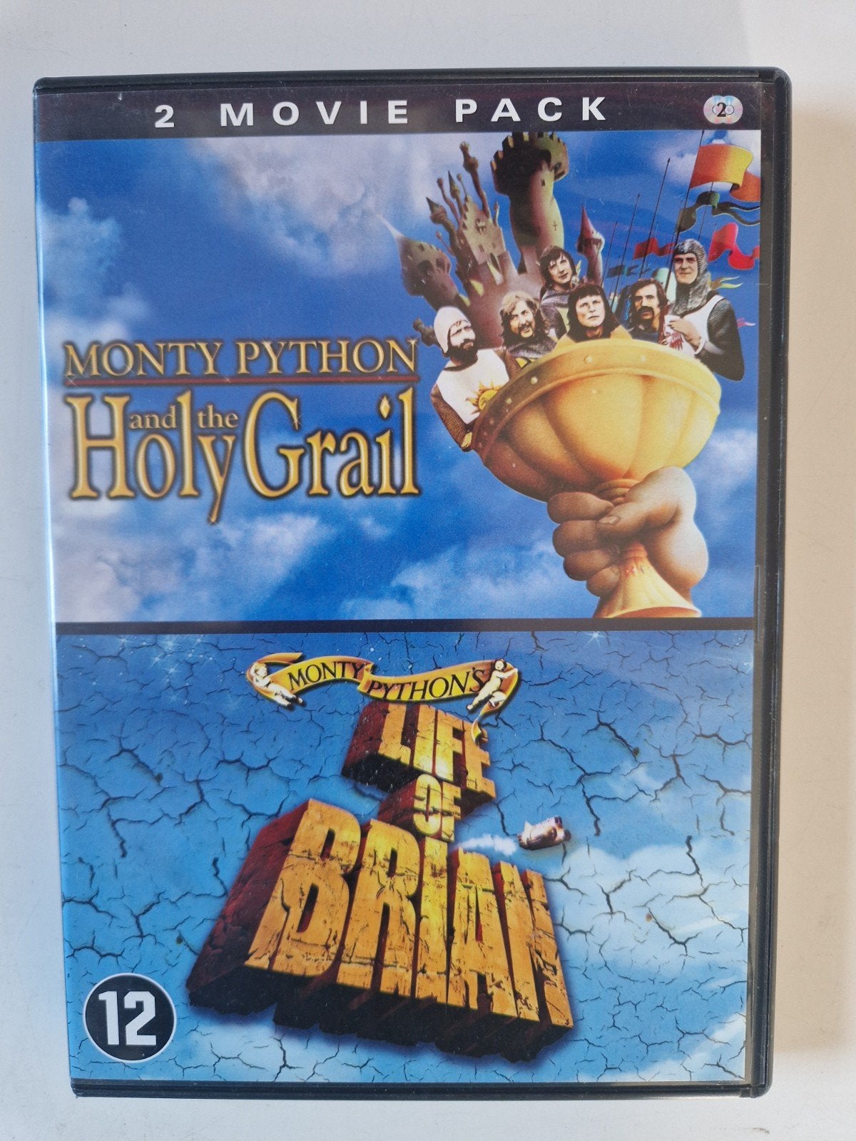 Monty Python 2 Movie Pack: Holy Grail & Life of Brian DVD, Inclusief doosje, Nederlands, Ophalen of Verzenden, Vanaf 12 jaar