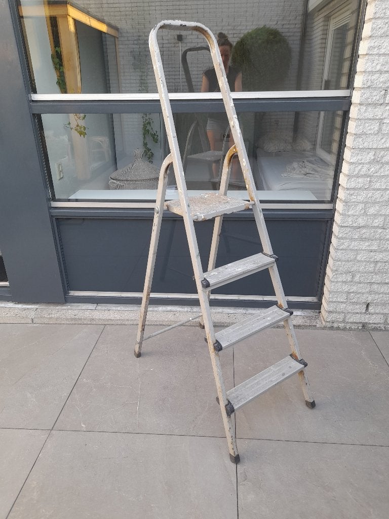 huishoudtrap 4 tredes, Ophalen, Gebruikt, Trap, Minder dan 2 meter