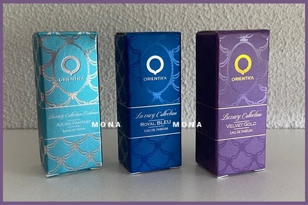 Orientica Luxury Collection set 3 niche parfum samples, Verzenden, Nieuw