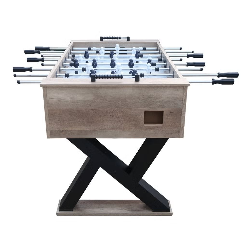 Mancave Pro voetbaltafel eiken - Tafelvoetbal - Soccer table, Cave & Garden, Verzenden, Maat XS of kleiner, Nieuw